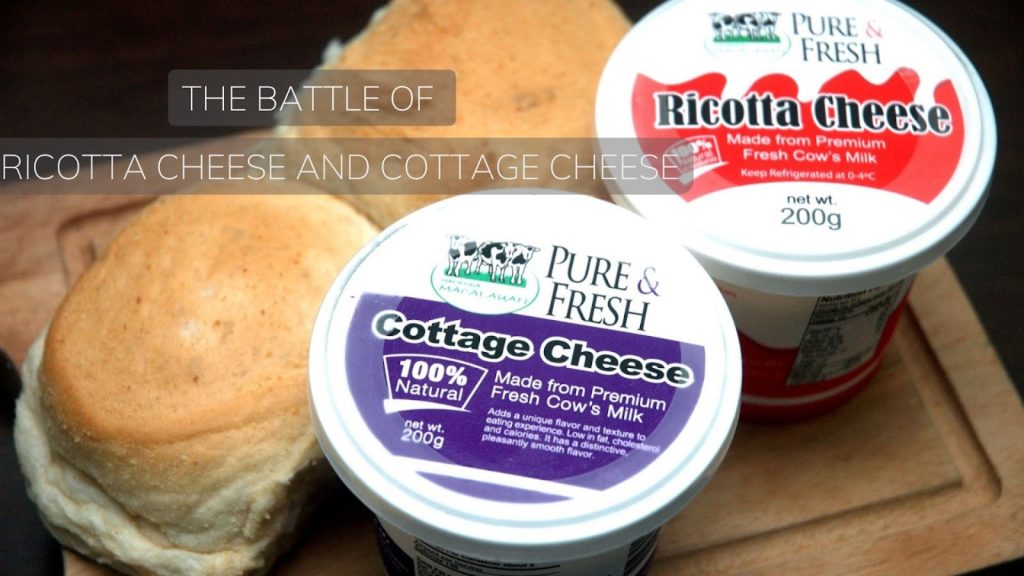 Ricotta Cheese vs Cottage Cheese