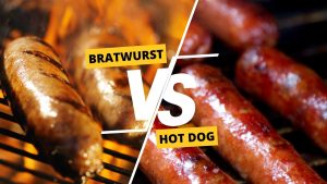 Bratwurst vs Hot Dog
