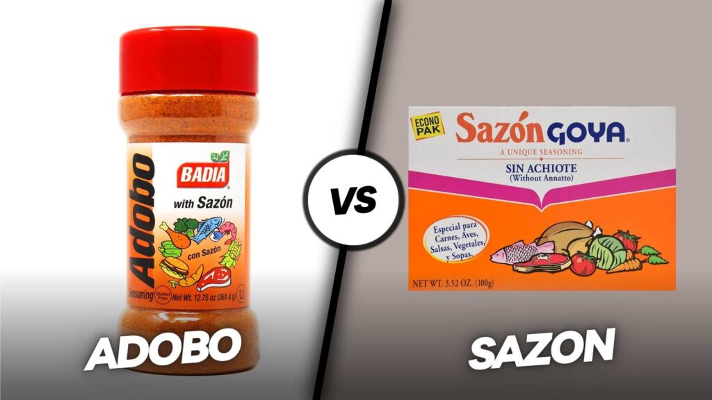 Adobo vs Sazon